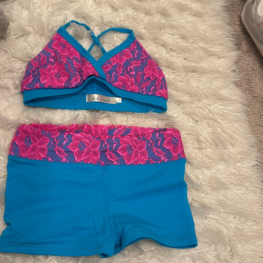 Heartless Romantic dancewear, youth extra large